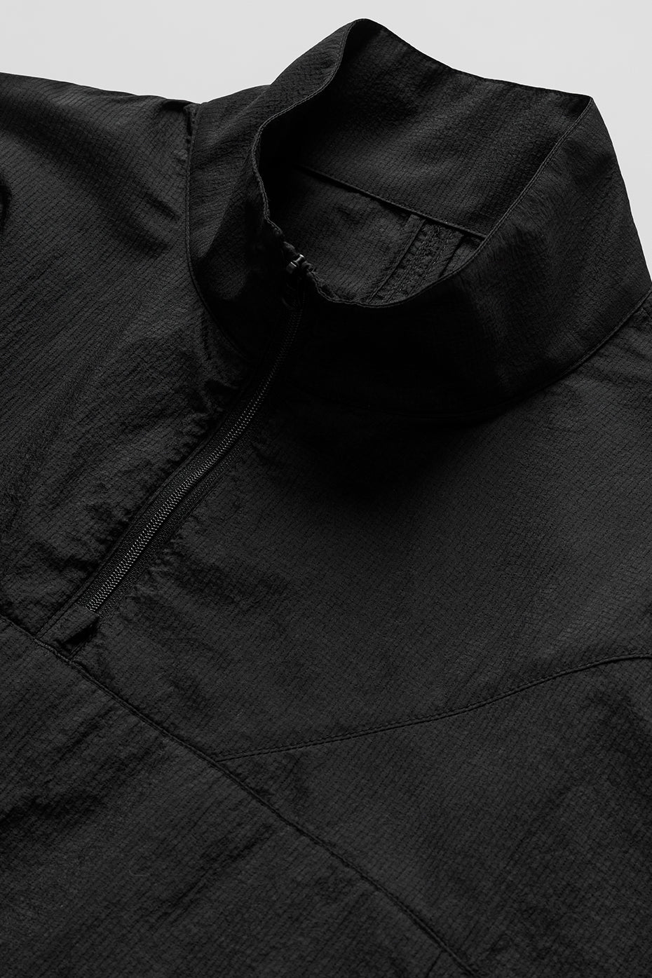 Pull court à col zippé 1/4 Aerial - Noir