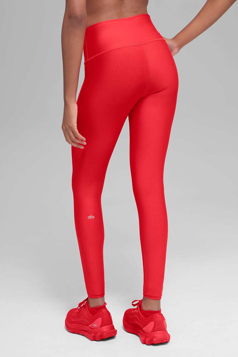 Legging taille haute Airlift Winter Warm - Rouge vif